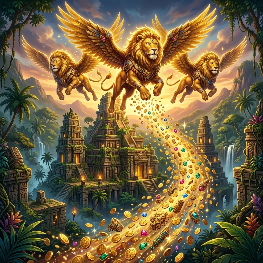 9 Lions Gold spelautomat