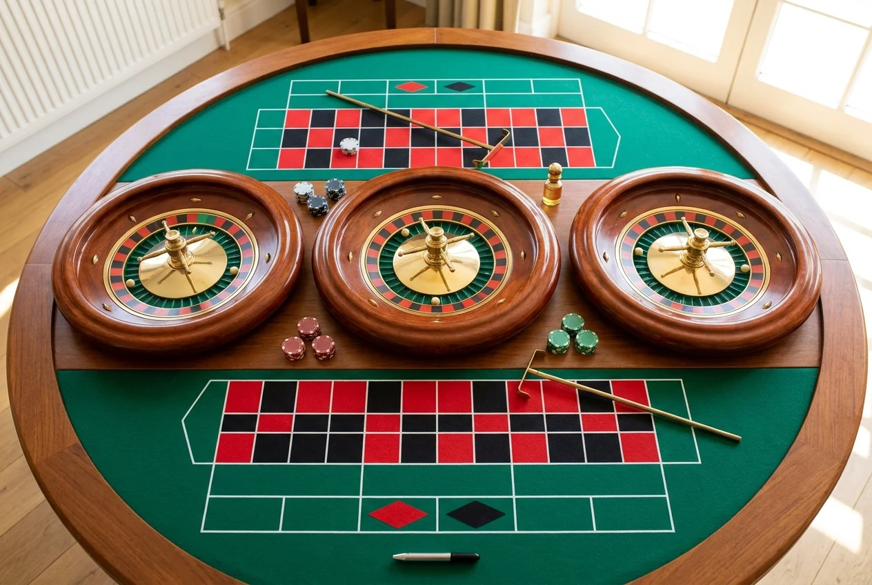 3 Wheel Roulette bordsspel